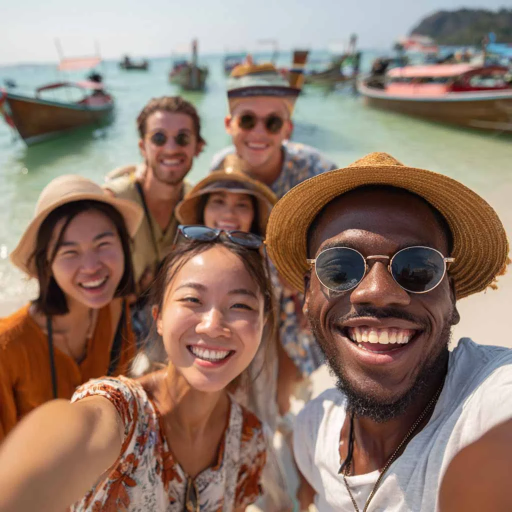 People from all over the world come to Koh Lanta to visit and explore