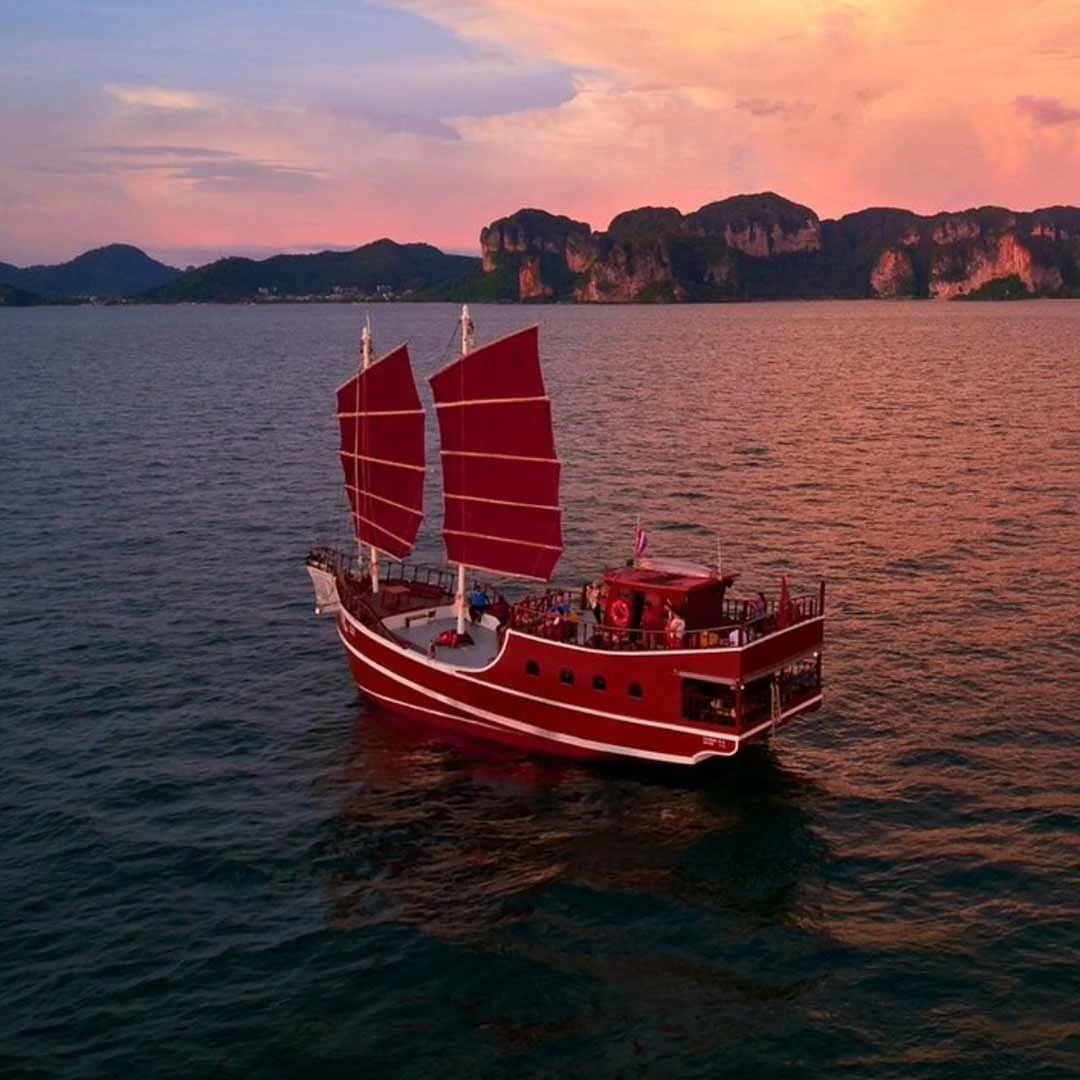 The best way to explore and take in the beauty of the Andaman bay