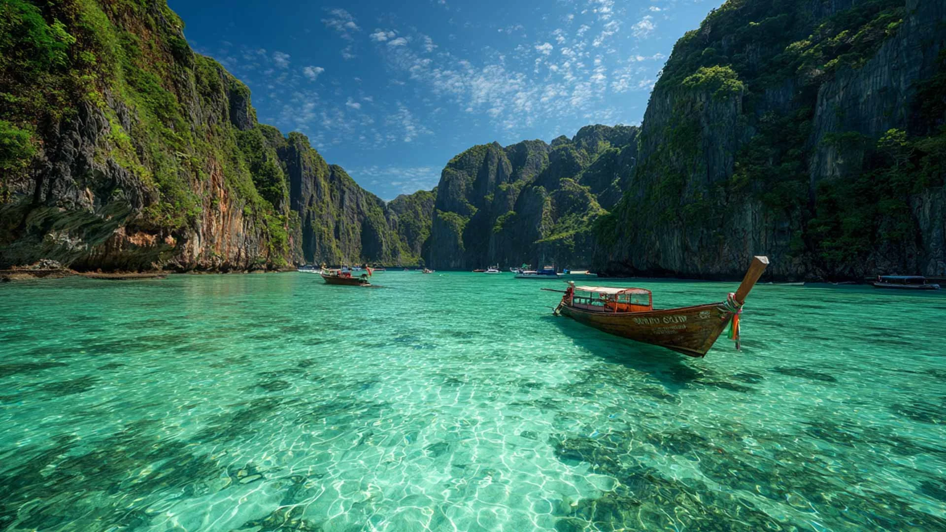 Private longtail boat to Maya bay