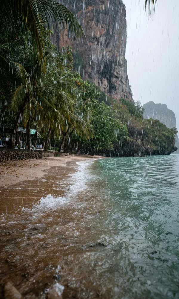 Phra Nang Beach in May